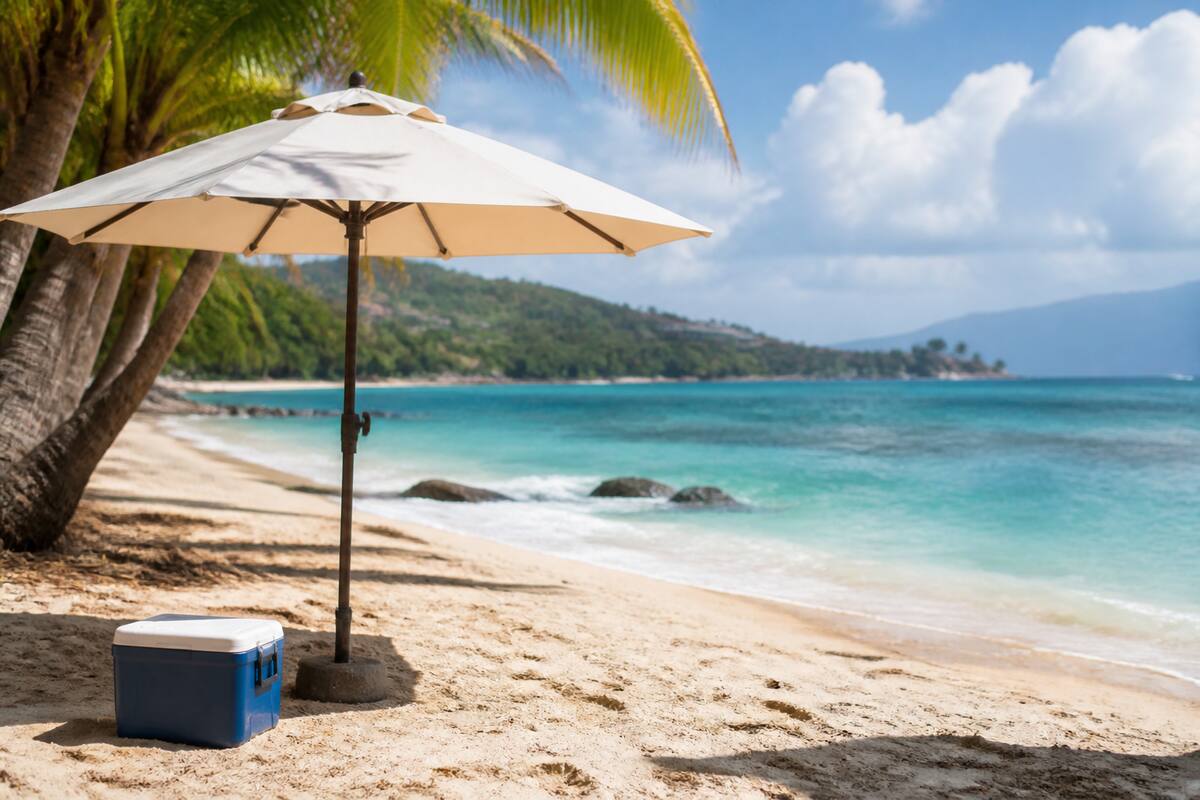 Zonvakantie vergelijken: tropisch strand en rustig uitzicht